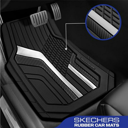 Skechers Tapetes De Goma Para Auto, Impermeables Y Universal