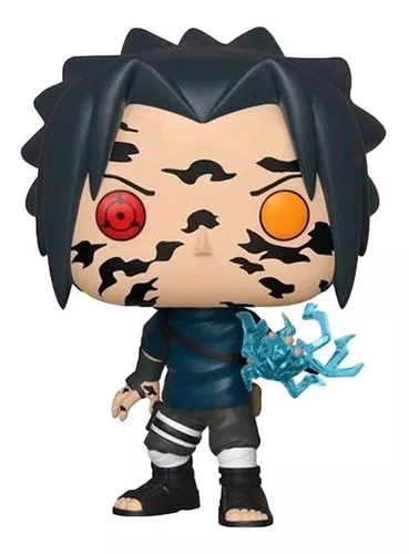 Boneco Naruto Shippudem Sasuke Uchiha Clássico Colecionável