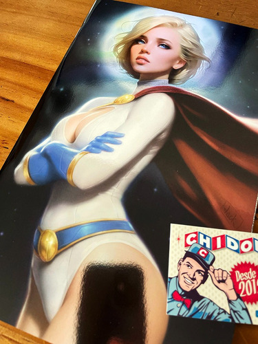 Comic - Power Girl #1 Will Jack Foil Power Girl Sexy Virgin