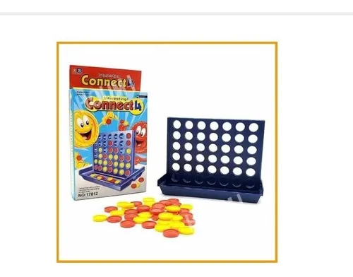 Juego De Mesa 4 En Linea Familiar Connect Bingo Juguete