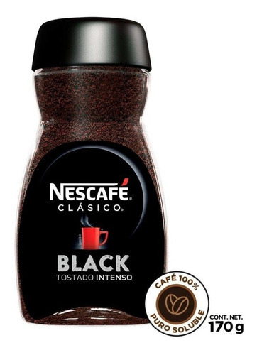 Café Soluble Nescafé Clásico Black 170 G