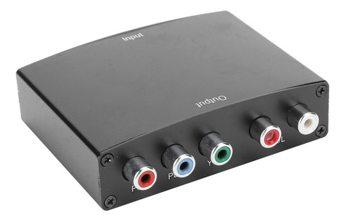 L Convertidor De Vídeo Hd Hdmi A 5rca Rgb Diferencia De