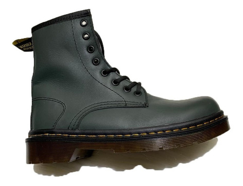 Botas  Nival Elegant Verde Militar 