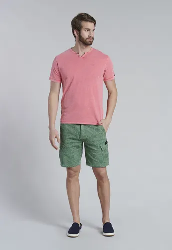Polera Henley Oregon Rojo Ss2025 Ferouch