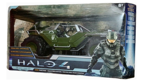 Vehículo Halo Figuras Y Cañón Set