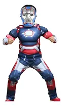 Comprar Disfraz Iron Patriot Superhéroe Niños Azul M