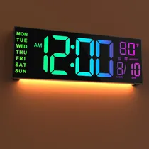 Comprar Reloj De Pared Digital Jall 16 Con Control Remoto, Alarmas
