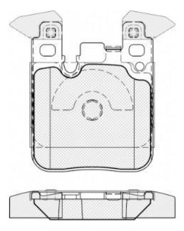 Pastilha Freio Bmw 3 Gran Turismo (f34) 320 I Gt Sport Eixo 