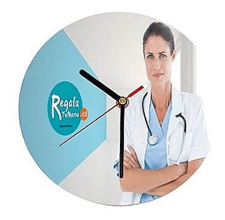 Reloj De Pared Personalizado, 5 Piezas