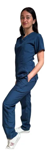 Conjunto Uniforme Antifluido Médico Pijama Dama + Obsequio