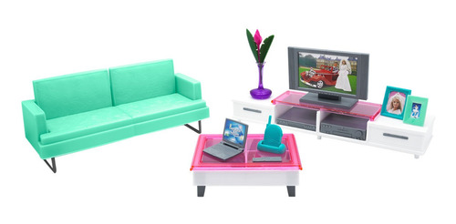 Imagen 2 de 10 de La Sala De Estar. Muebles De Muñecas Gloria