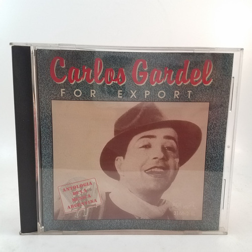 Carlos Gardel For Export - Cd - Ex - Tango Usa 