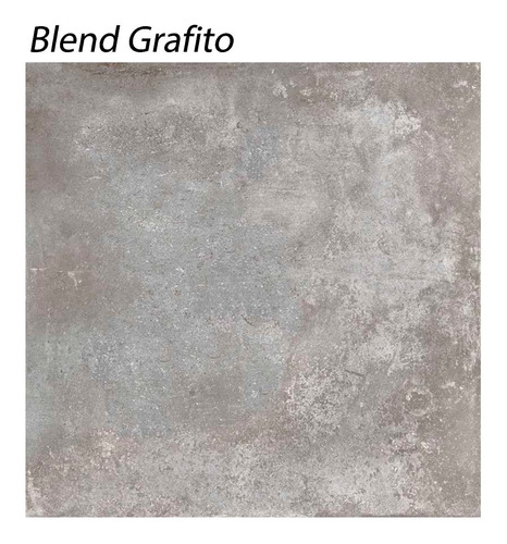 Imagen 6 de 10 de Porcelanatos De Piso Y Pared Cerro Negro Blend Simil Cemento Alisado 61x61 1ra