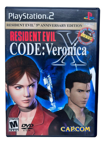 Resident Evil Code: Veronica Ps2 - Con Manual