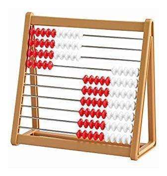 Edx Education Abacus  10 Row Counting Frame  Visual Early 