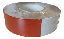 Comprar Cinta Reflectiva Roja\u002Fblanca Rollo 7.5cm X 45 Metros