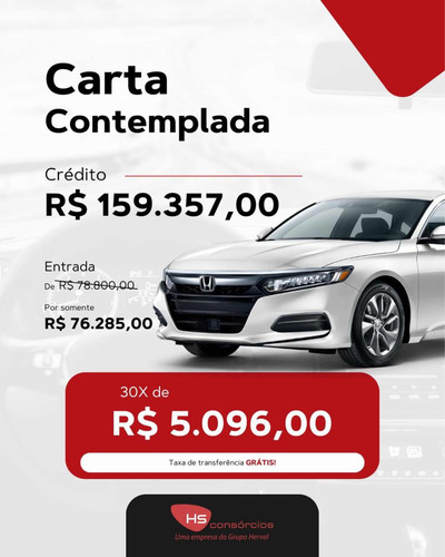 Carta Contemplada Para Veículos