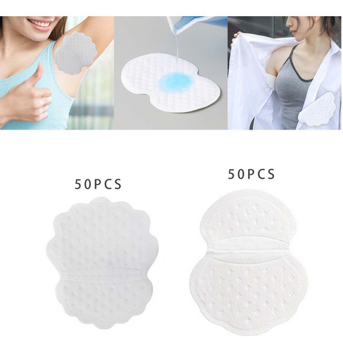 Ml 100x Almohadillas Protectoras Contra El Sudor Para Las
