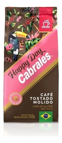 Café Molido Tostado Happy Day Cabrales 250g. Hiperofertas