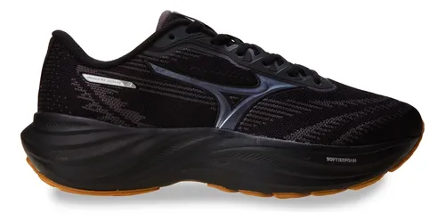 Tênis Esportivo Masculino Goya 3 Mizuno Preto/preto Lisa 41 Br
