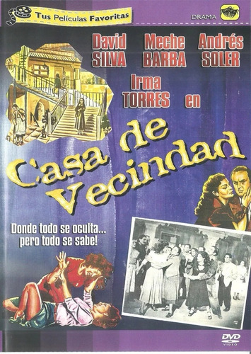 Casa De Vecindad / Dvd /david Silva,meche Barba,andres Soler