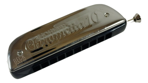 Armónica Cromática 40 Voces Hohner Chrometta 10