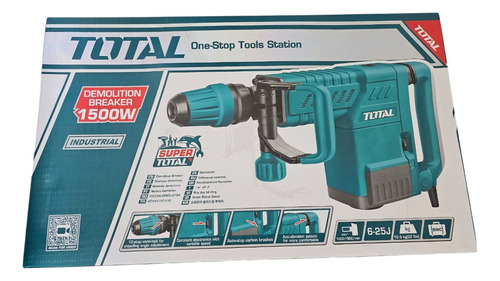 Martillo Demoledor 1500w. Industrial Total Th215002-4