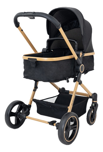 Carrinho Ivy Gold Travel System Galzerano Com Bebê Conforto