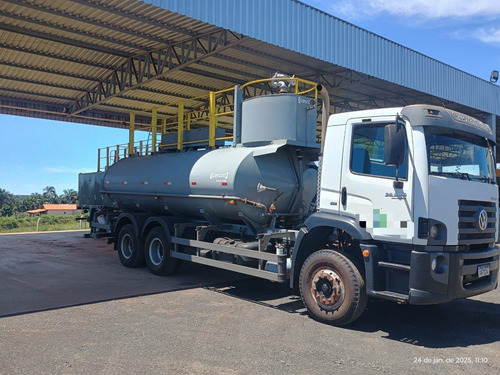 Volks Vw 26280 6x4 2014 Com Pipa Bombeiro Tanque Gascom.