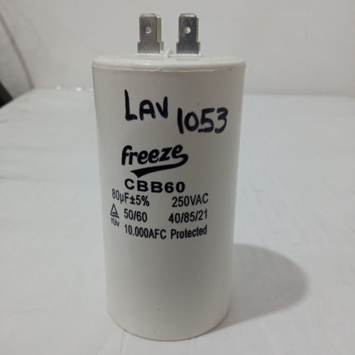 Imagen 2 de 3 de Capacitor Bomba De Agua 80mf 250v