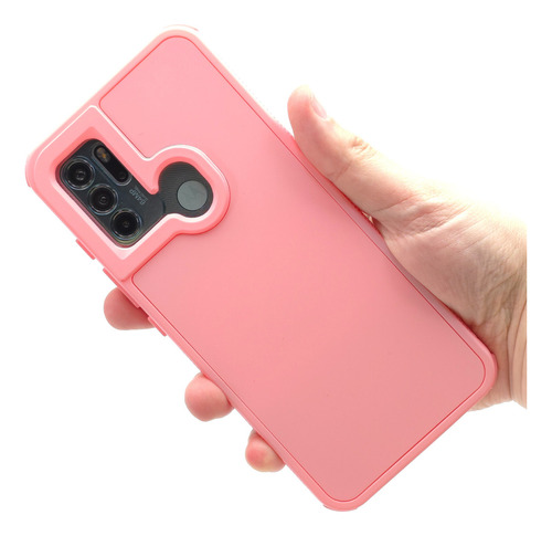 Funda Para Moto G60 Case Ultra Rígido Uso Rudo Anillo