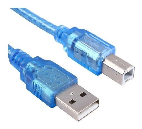 Imagen 1 de 2 de Cable Usb 50cm Para Arduino Uno Mega2560 A/b Arduino