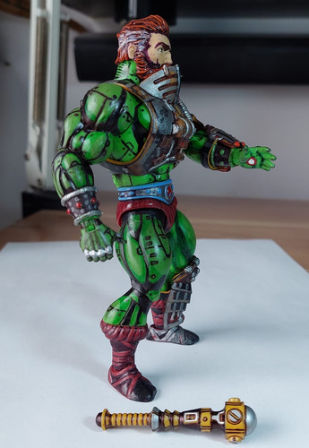 Man-at-arms (custom) Origins - Motu Figura De Accion (Usado)