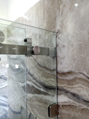 Imagen 5 de 5 de Cancel Para Baño Corredizo Estilo Manet En.cristal Templado.