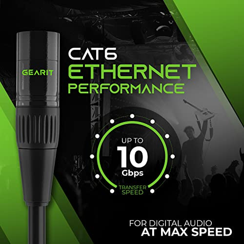 Cable De Ethernet Gearit Cat6, Compatible Con Ethercon (15