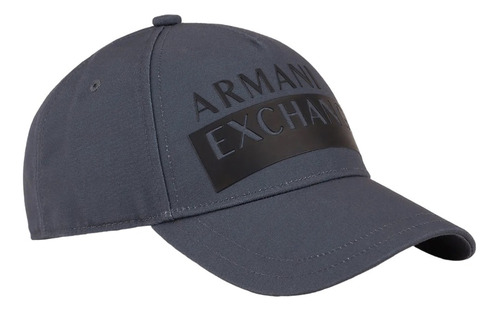 Gorra Armani Exchange Gris Logo Ax Para Hombre Caballero