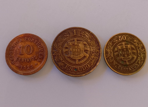 Vendo Moedas Antigas De Portugal (Usado)