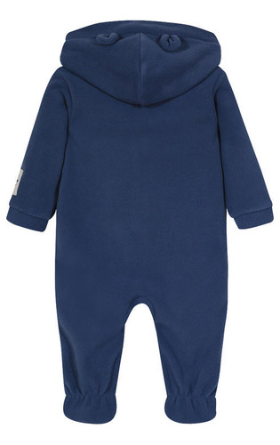 Pijama Bebé Niño Entero C/gorro Polar Reciclado Azul H2o Wea