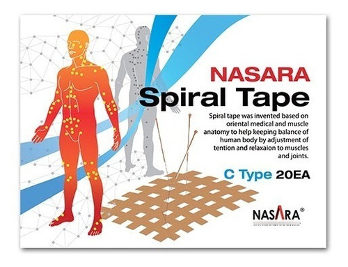 Spiral Tape Nasara - Crosstape - Tamaño C