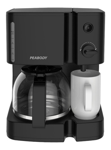 Imagen 3 de 10 de Cafetera Eléctrica Peabody Pe-ct01 + Wafflera Pe-wm187