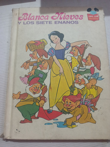 Libro Blancanieves Y Los Siete Enanos Disney Novaro Año 1980