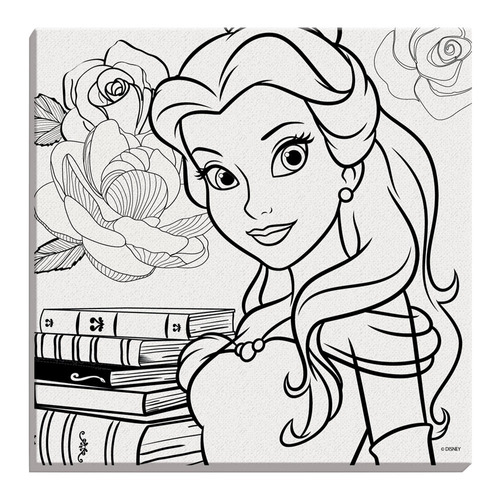 Kit De Pintura Com Tinta Dtc Personagens Disney Sortidos