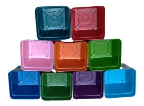Matera Plástica P7 De Color X 100 Unidades