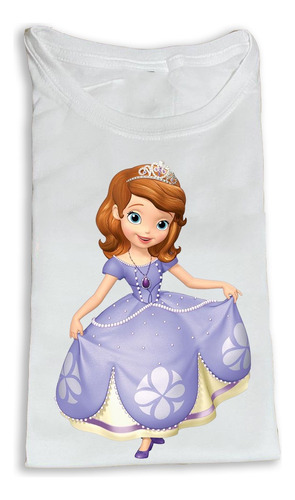 Camiseta Estampada Princesa Sofia Estándar