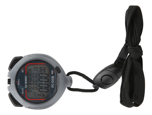 Cronômetro Metronome Pc100b Digital Sport Timer Portátil