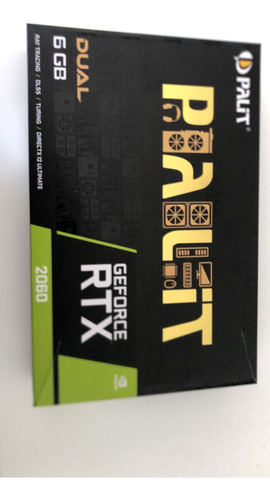 Placa De Video Nvidia Palit  Geforce  Rtx 2060 