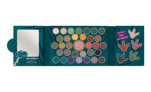 Jurassic Park X Profusion, Paleta De Sombras Nuevo Original