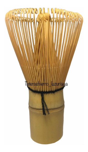 Imagen 1 de 3 de Batidor Bambú Para Té Matcha Chasen