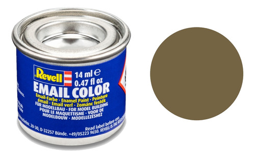 Pintura Revell Enamel Mate Color 321 86 Caqui - Olive Brown