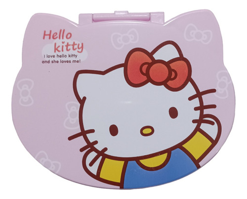 Joyero Portatil Hello Kitty Con Espejo Kawaii Juguete Niña